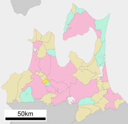 Location of Fujisaki