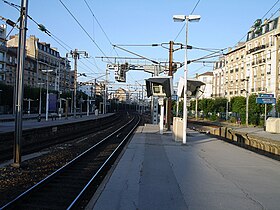 Voie paire groupe II, vers Paris-Saint-Lazare.