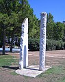 Monument méridien à Bari, 1987.