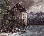 Gustave Courbet: Slottet Chillon, 1873