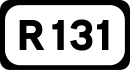 R131 road shield}}