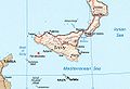 X marks the spot of Ferdinandea, a Medditeranian seamount