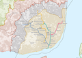 Mapa da rede do Metropolitano de Lisboa em maio de 2004.