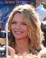 A smiling Michelle Pfeiffer