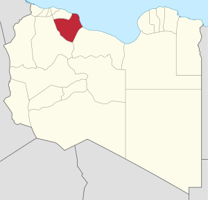 Localização de Misurata