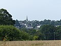 Bourg de Naizin : vue générale.