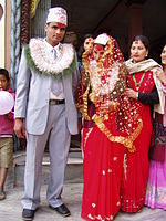 Nepali Hindu marriage at Narayangadh, Chitwan