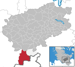 Norderstedts läge i Schleswig-Holstein