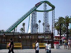 Perilous Plunge à Knott's Berry Farm