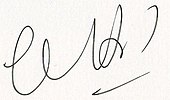 Signature de Jacques Attali