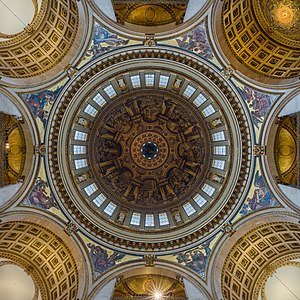 Dome of St Paul's Cathedral, by Diliff