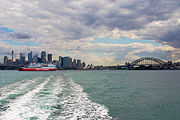 Spirit of Tasmania III in Sydney Harbour