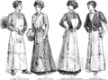 Aprons, from a 1909 catalogue