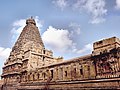 The Brihadeeswarar Temple in Thanjavur, Tamil Nadu. Built in 1010 CE by the Cholas.