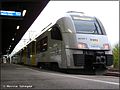 Auf der Linie RB32 in Bingen (Rhein) Hauptbahnhof