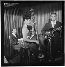 Teddy Kaye, Vivien Garry, and Arv Garrison c. 1947 William P. Gottlieb, Library of Congress