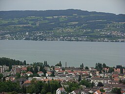 Utsikt över Zürichsjön