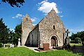 L’église Sainte-Anne. Vue nord-ouest.