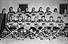 Team portrait of the 1947–48 Michigan Wolverines men's ice hockey team