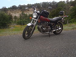 1982 XJ 650 Maxim left side view sport tourer