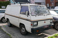 1985 Mitsubishi L300 Express panel van (SD, Australia)