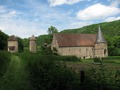 Vue de l'abbaye.