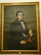 Retrato de Juan Bravo Murillo en el Salón de hijos ilustres