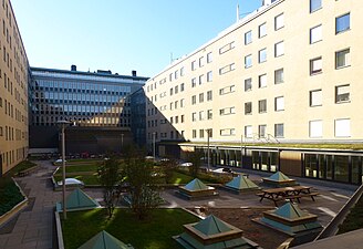 Upprustad bakgård