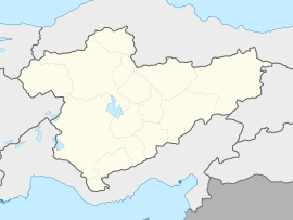 Sarız is located in Turkey Central Anatolia