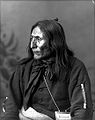 Sahpo Muxika / Issapóómahksika / ᖱᓭᑲᒉᖽᐧᖿᖷ , also known as Crowfoot, Head Chief of the Siksika, c. 1885
