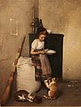 Child Feeding her Pets (1872)