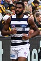 Esava Ratugolea playing for Geelong in 2019