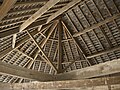 Top part of space frame truss (bottom tie beam of truss hidden behind the mill's tie beam)