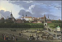 Вид на Ревель с северо-востока, 1827 г.