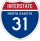 Interstate 31 marker