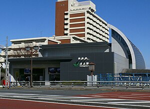 JR北口站房（2008年1月24日）
