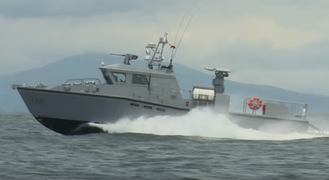 An MPAC Mk. III Missile boat of the Philippine Navy