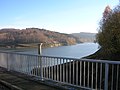 Pumped storage plant markers (Bach Dam)