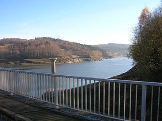 Talsperre Markersbach, Unterbecken