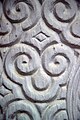 The pattern on a pillar at the Yōmeimon at Nikkō Tōshō-gū