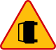 Poland accident area ahead