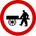 Znak zabrane prometa za ručna kolica