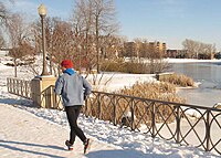 Randonnée hivernale au parc linéaire des rivières Saint-Charles et du Berger