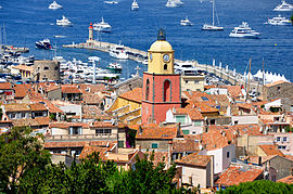 A view of Saint-Tropez