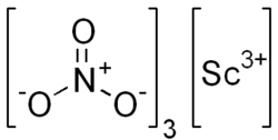 Image illustrative de l’article Nitrate de scandium(III)