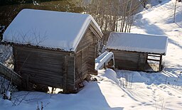 De kvarvarande skvaltkvarnarna i Hälla.