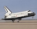 Landung des Space Shuttles Atlantis nach der Mission STS-27