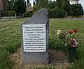 Le monument du 70e anniversaire à Tergnier : Vouël.