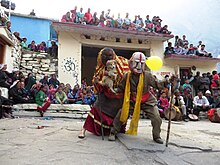 Mask Dance Festival in Lata village on the periphery of Nanda Devi National Park