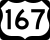 U.S. Highway 167 Business marker